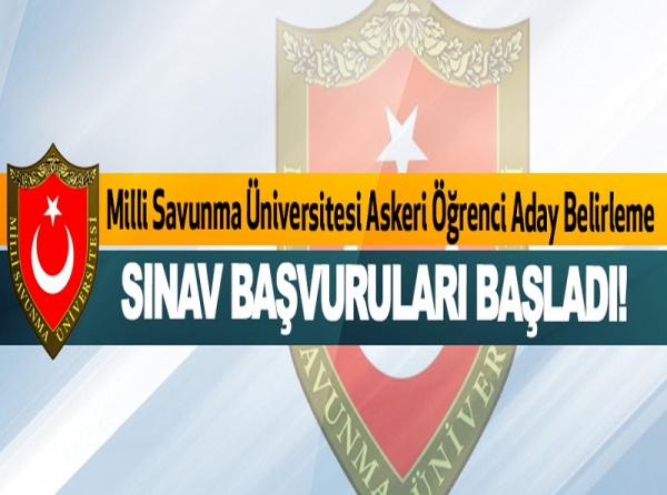 2019 Milli Savunma Üniversitesi Askeri Öğrenci Aday Belirleme Sınavı - BAŞVURU ...